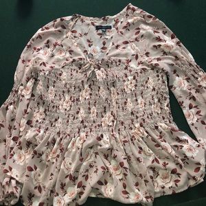 Flowery blouse